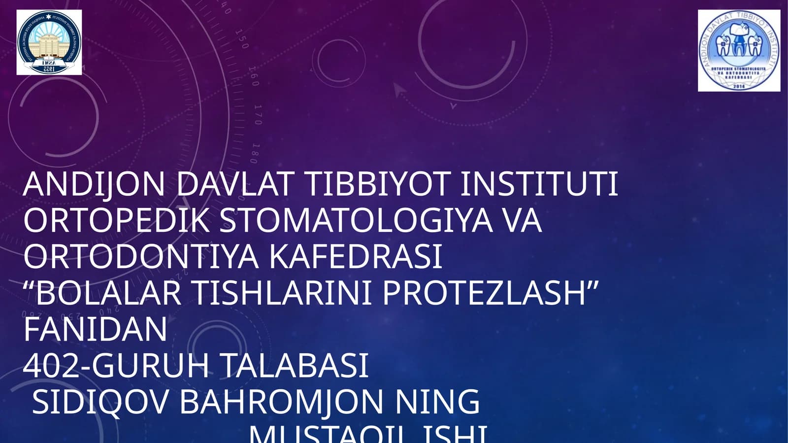 Tishlarni erta olinishi natijasida yuzaga kelishi mumkin boʻlgan asoratlar