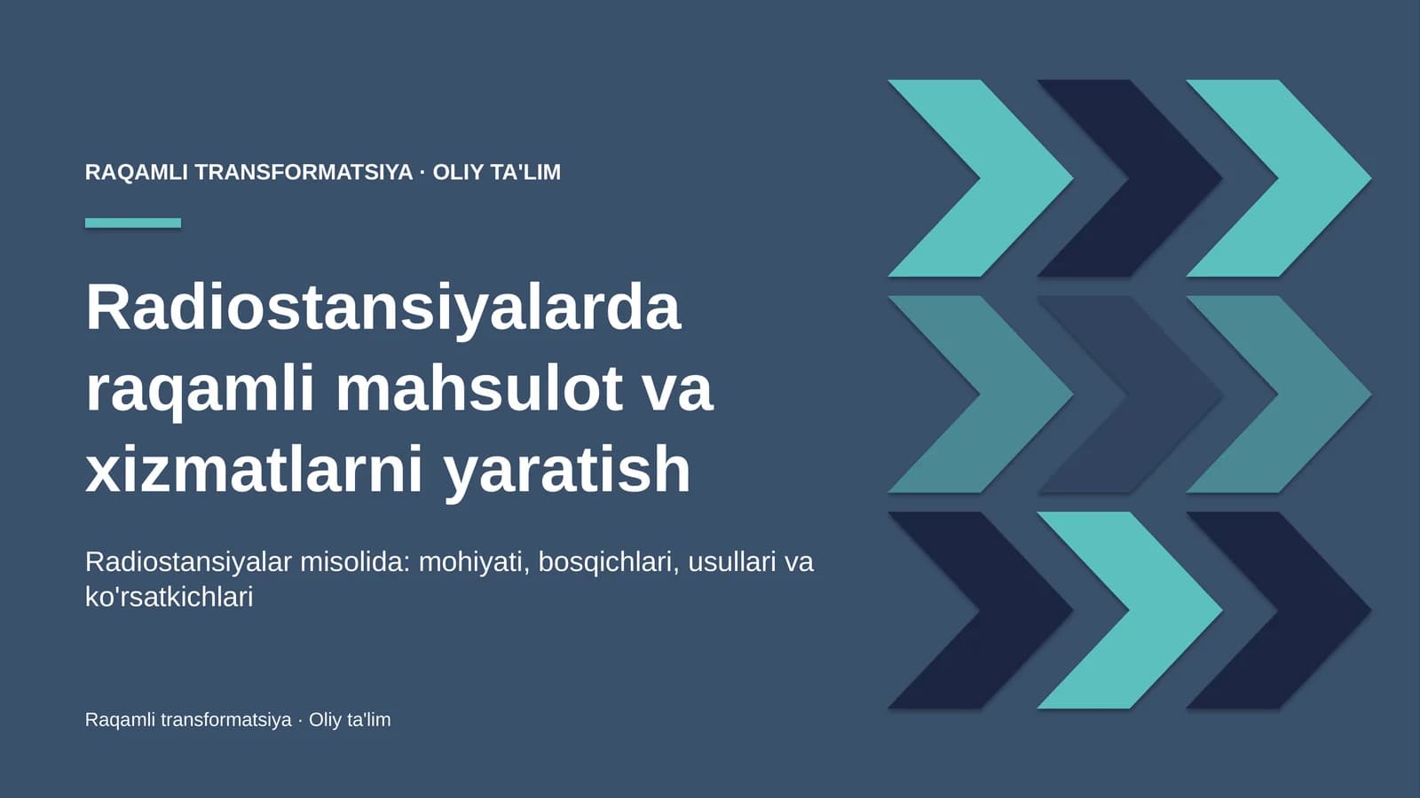 radiostansiyalarda raqamli mahsulot va xizmatlarni yaratish 8292