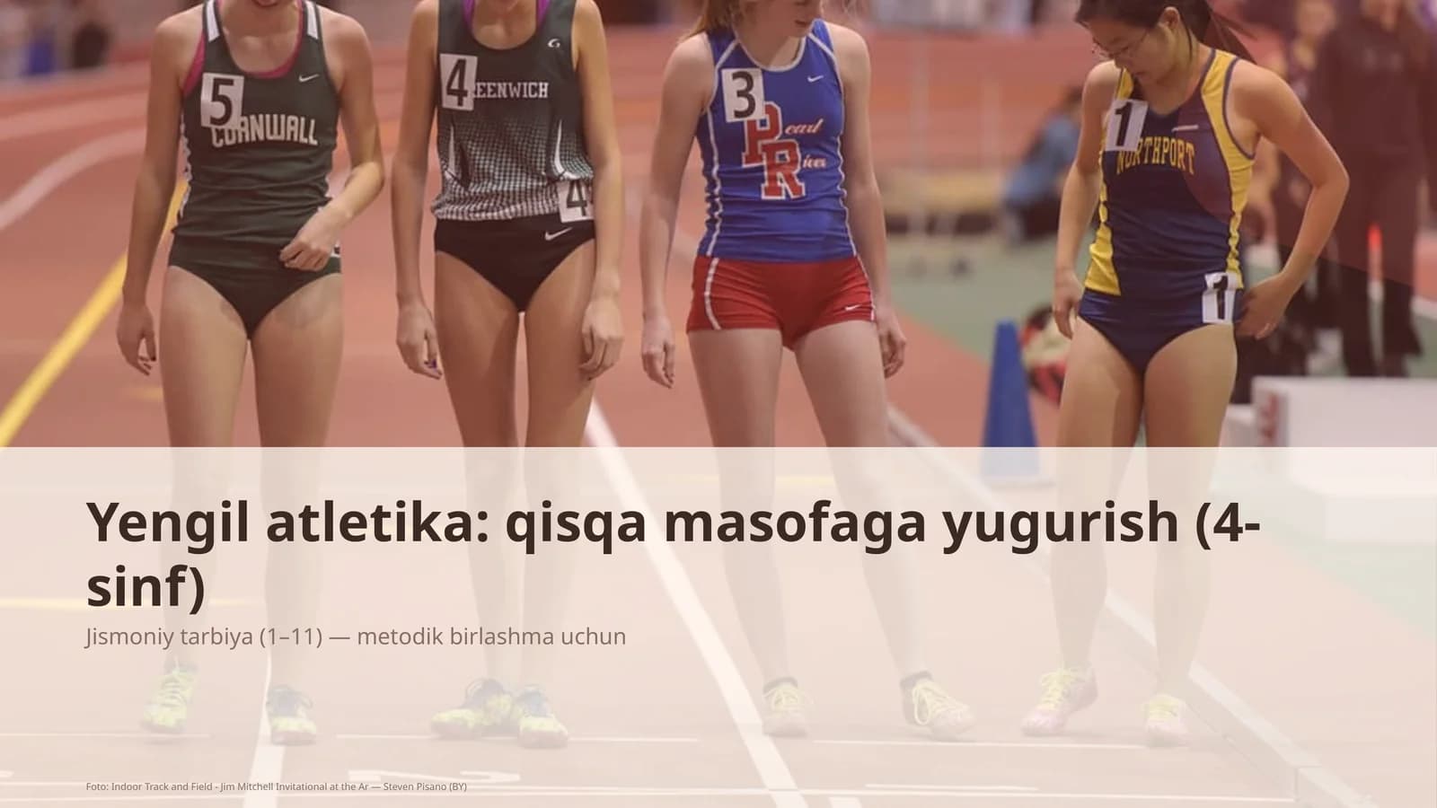 Yengil atletika: qisqa masofaga yugurish (4-sinf)