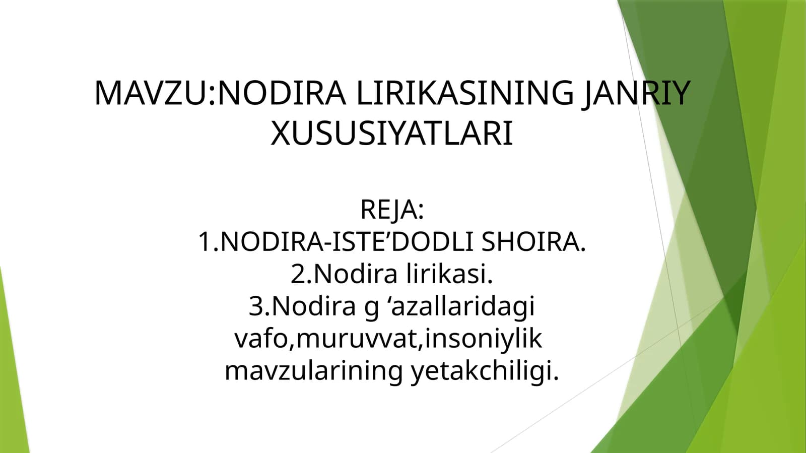 Nodira