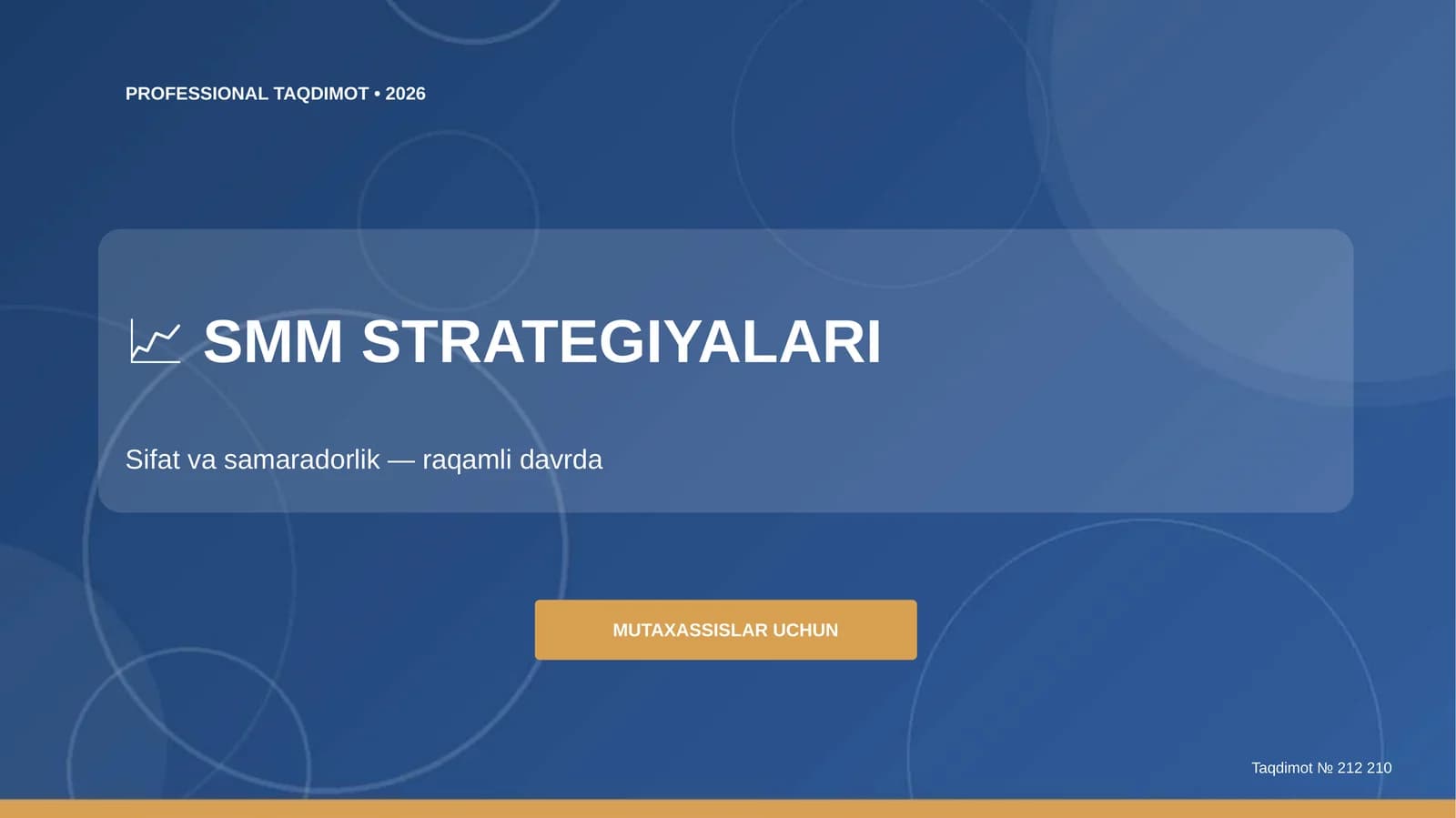 SMM strategiyalari: sifat va samaradorlik (raqamli davrda) [mutaxassislar uchun]