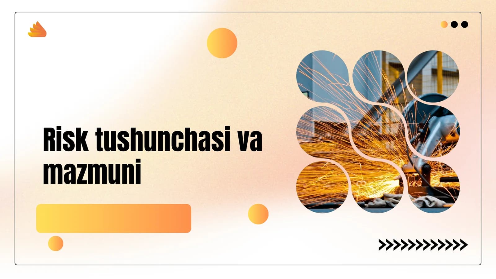 Risk tushunchasi va mazmuni