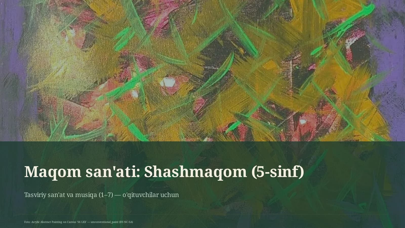 Shashmaqom (5-sinf)