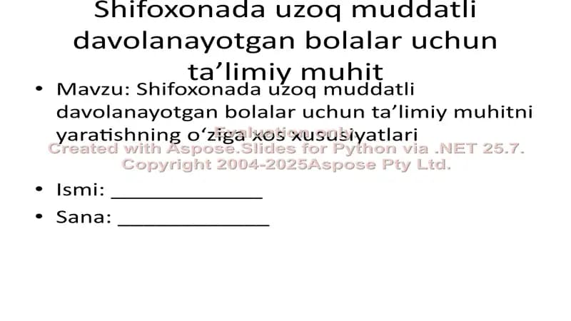 Shifoxona_talimiy_muhit_taqdimot