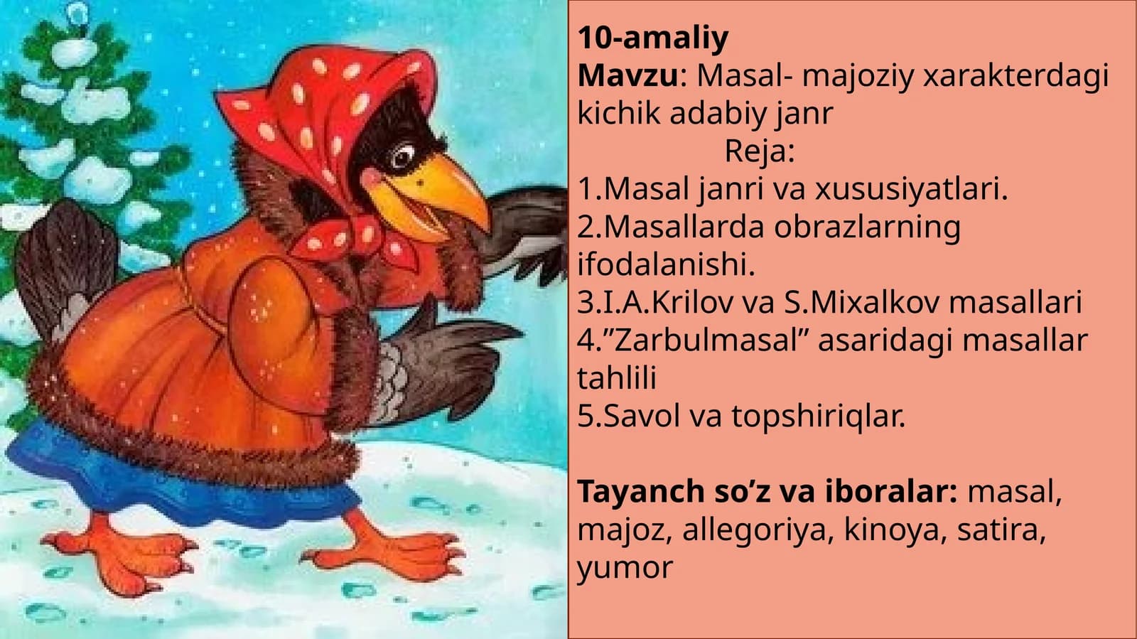 masal, kinoya, majoz, satira