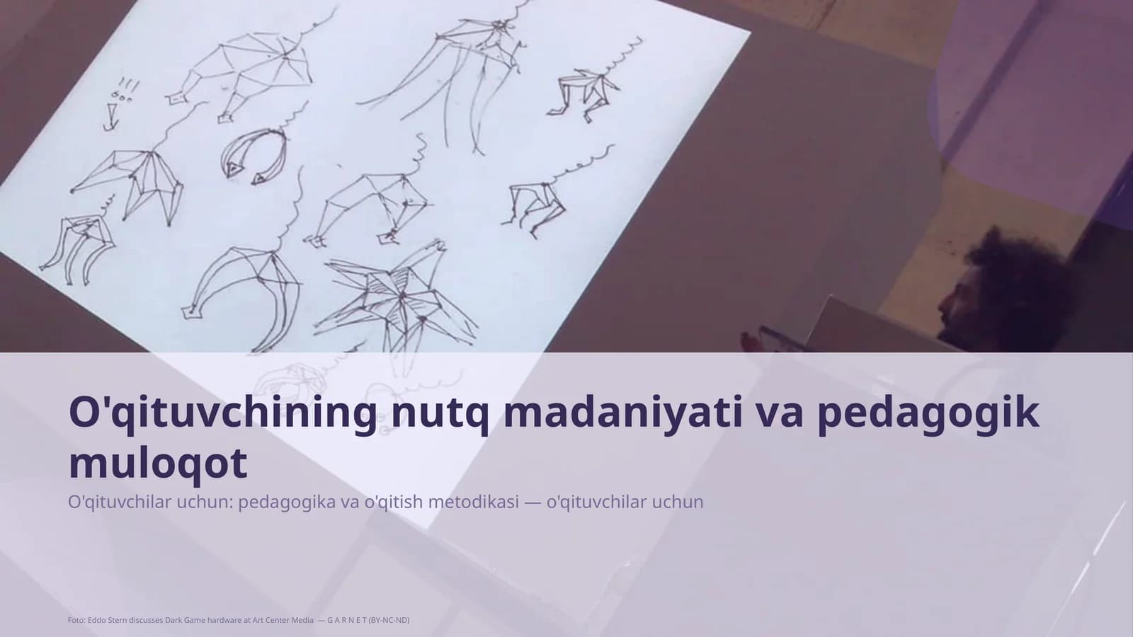 O'qituvchining nutq madaniyati va pedagogik muloqot