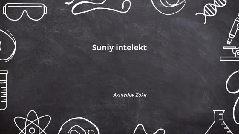 Suniy intelekt