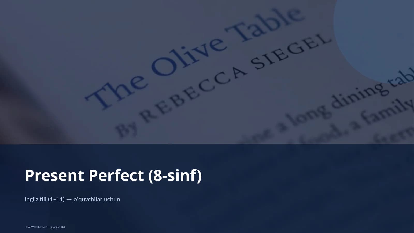 Present Perfect (8-sinf)