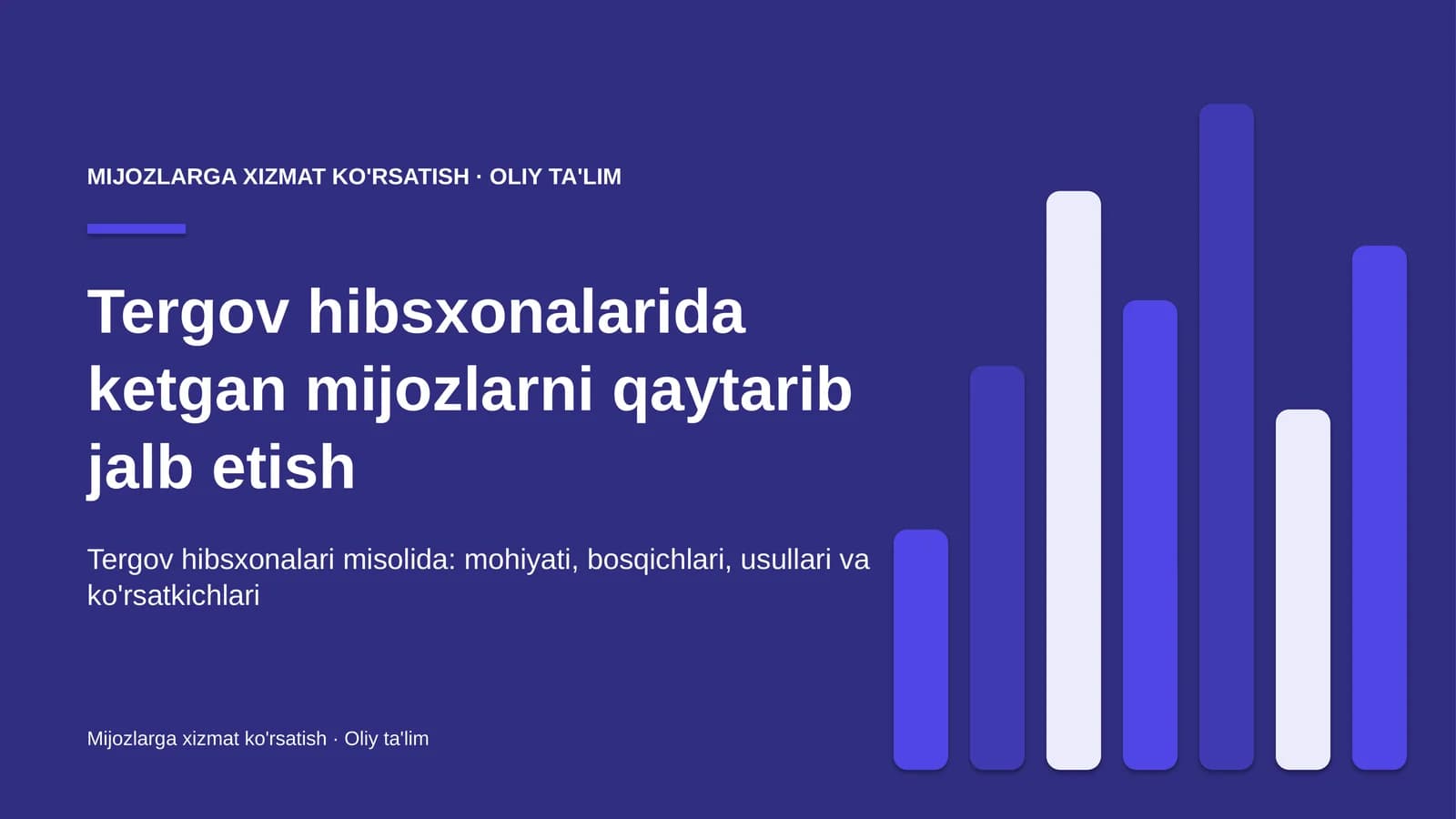 tergov hibsxonalarida ketgan mijozlarni qaytarib jalb etish 2202