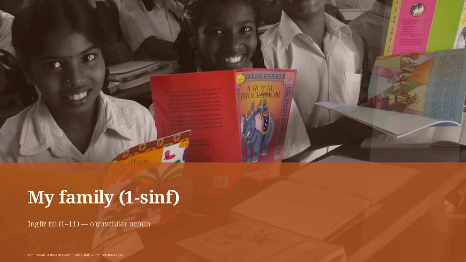 My family (1-sinf) Ingliz tili (1–11)