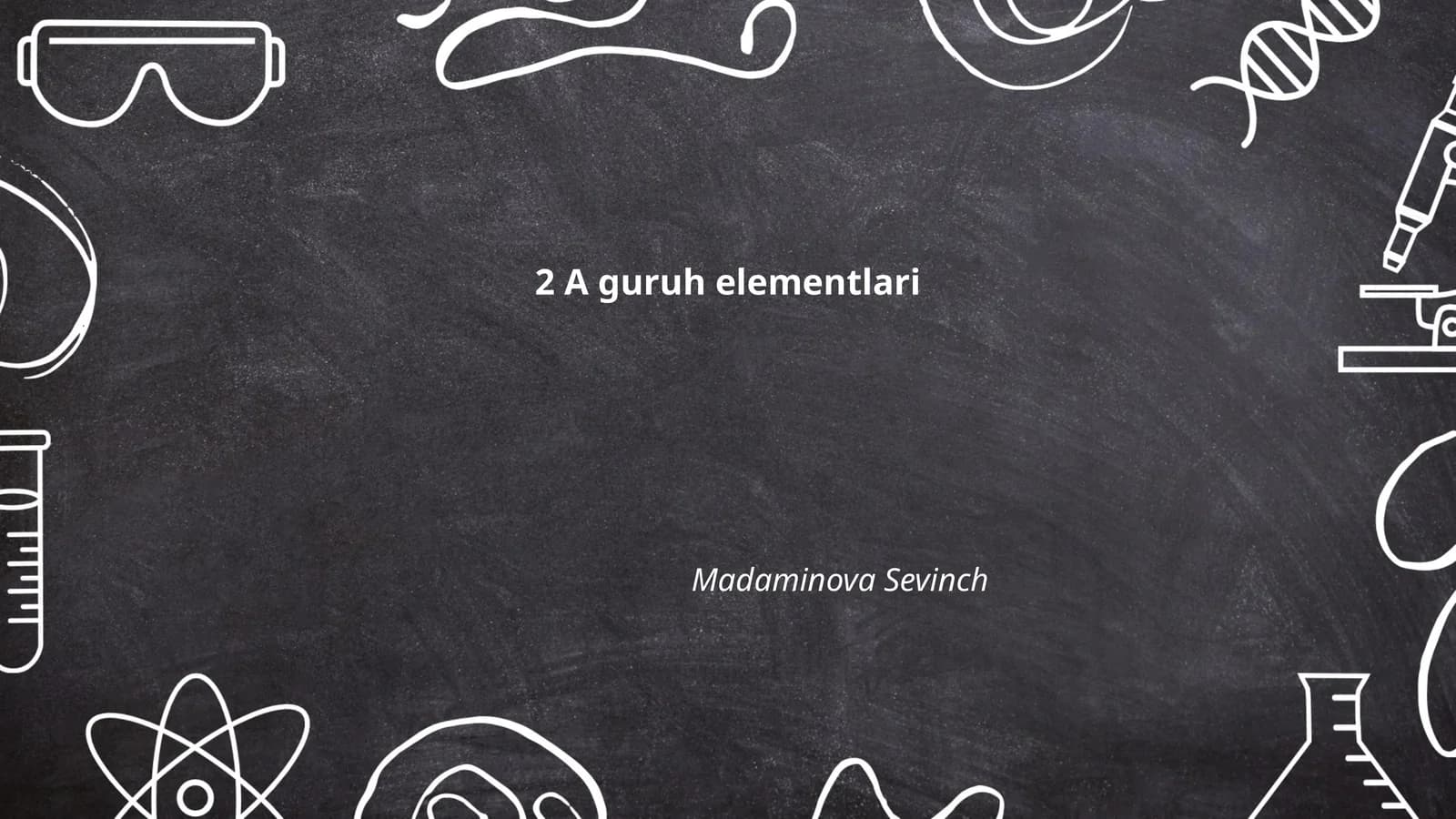 2 A guruh elementlari