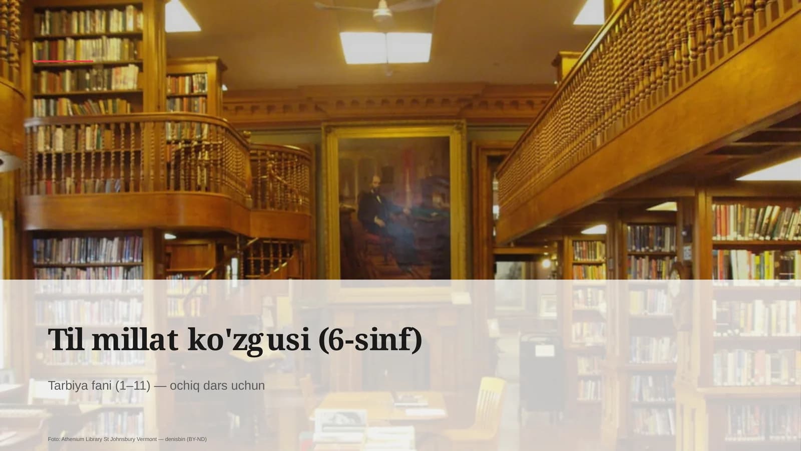 Til millat ko'zgusi (6-sinf)