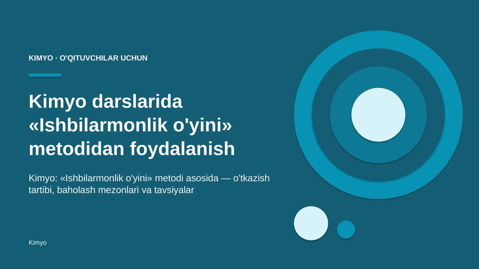 kimyo darslarida ishbilarmonlik o'yini metodidan foydalanish 6443