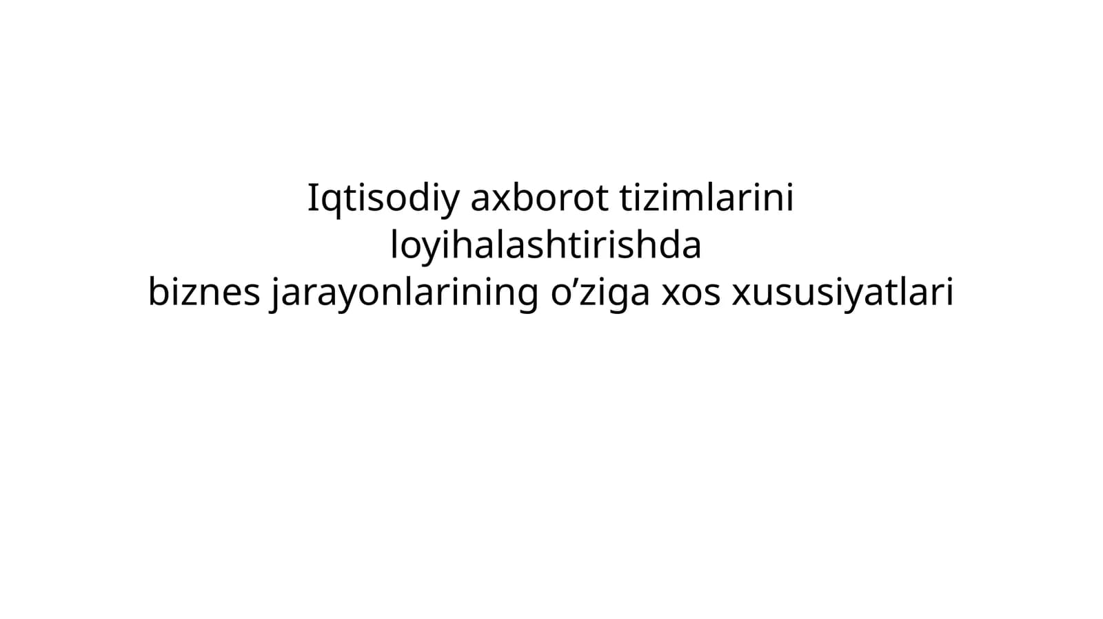 Biznesjarayoni