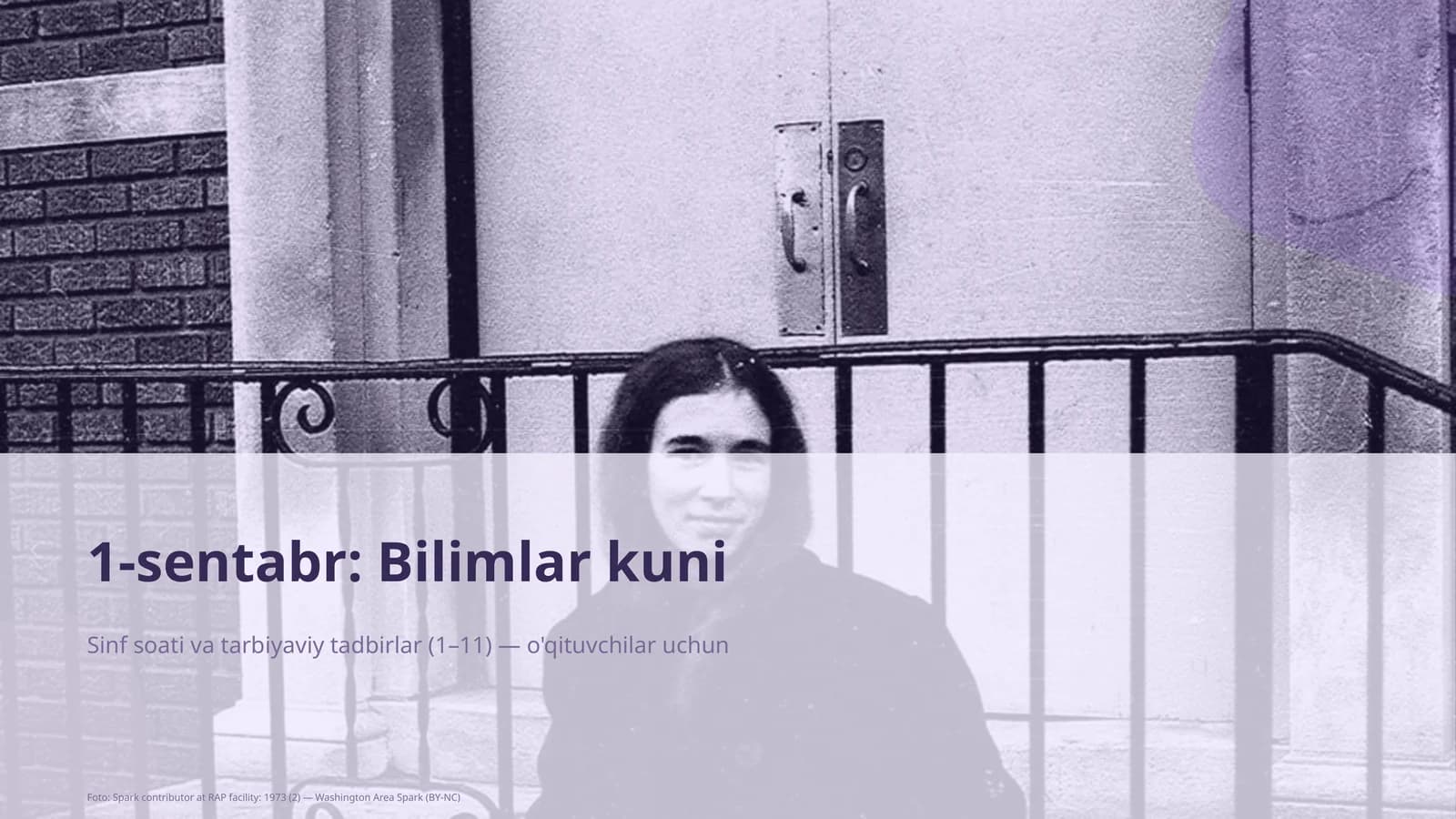 1-sentabr: Bilimlar kuni