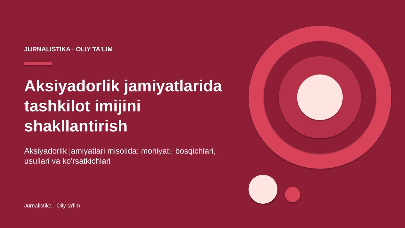 aksiyadorlik jamiyatlarida tashkilot imijini shakllantirish 7662