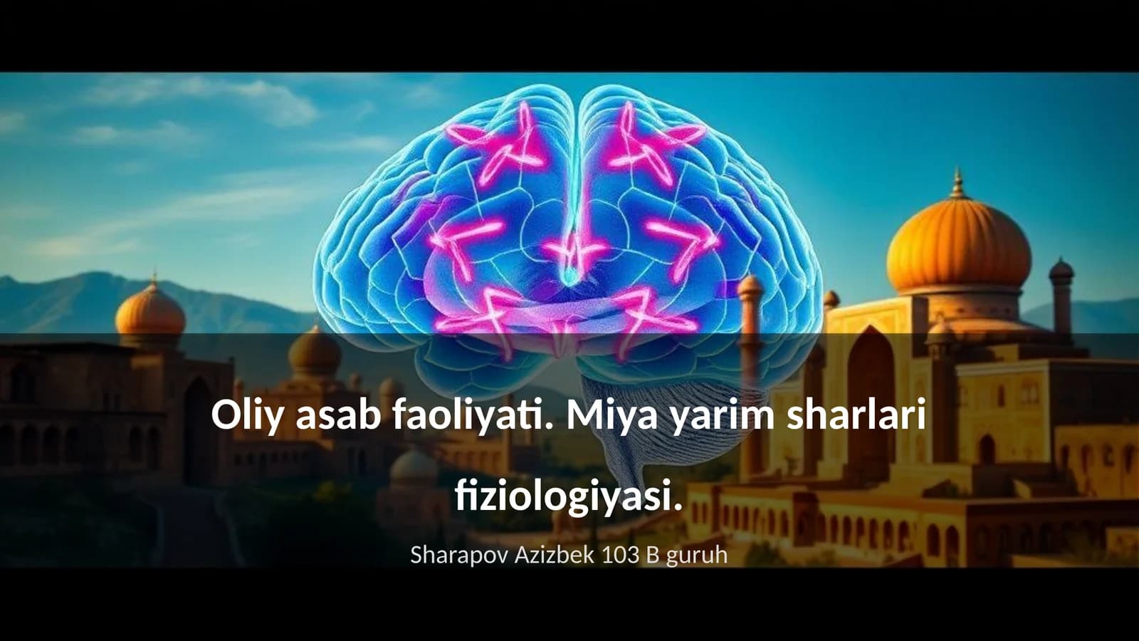 Miya yarim sharlari fiziologiyasi