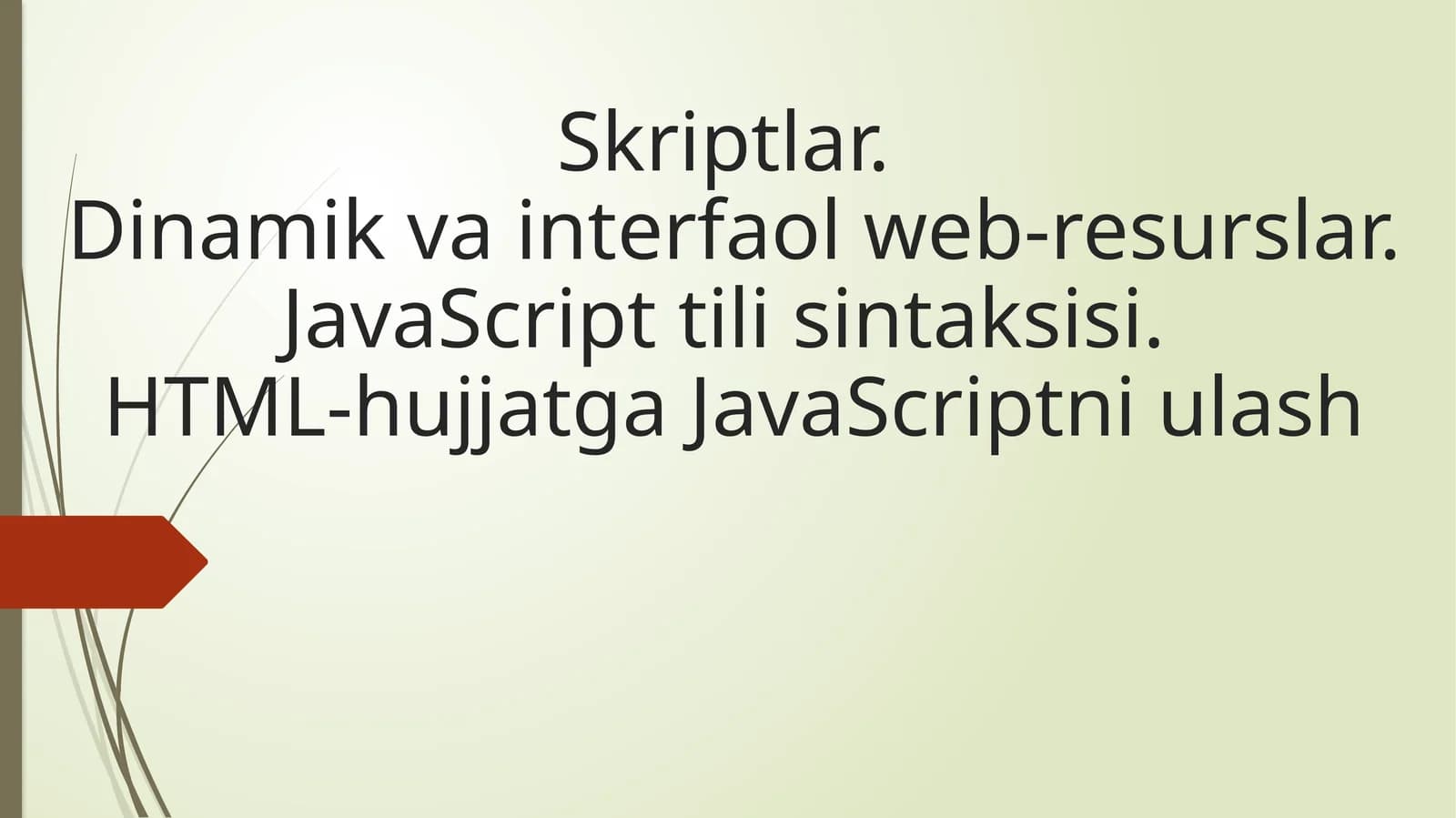 JavaScript