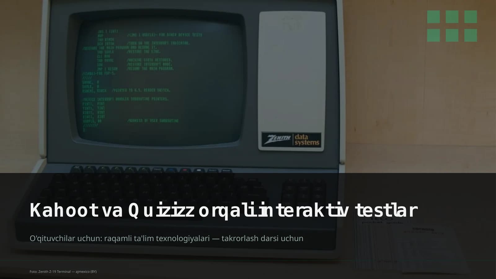 raqamli ta'lim texnologiyalari