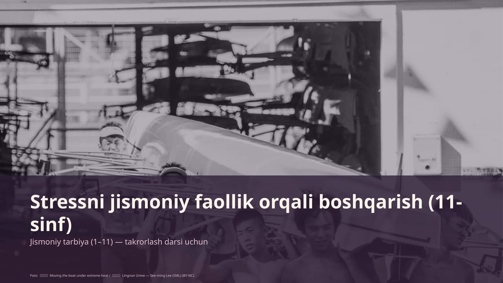 Stressni jismoniy faollik orqali boshqarish (11-sinf)