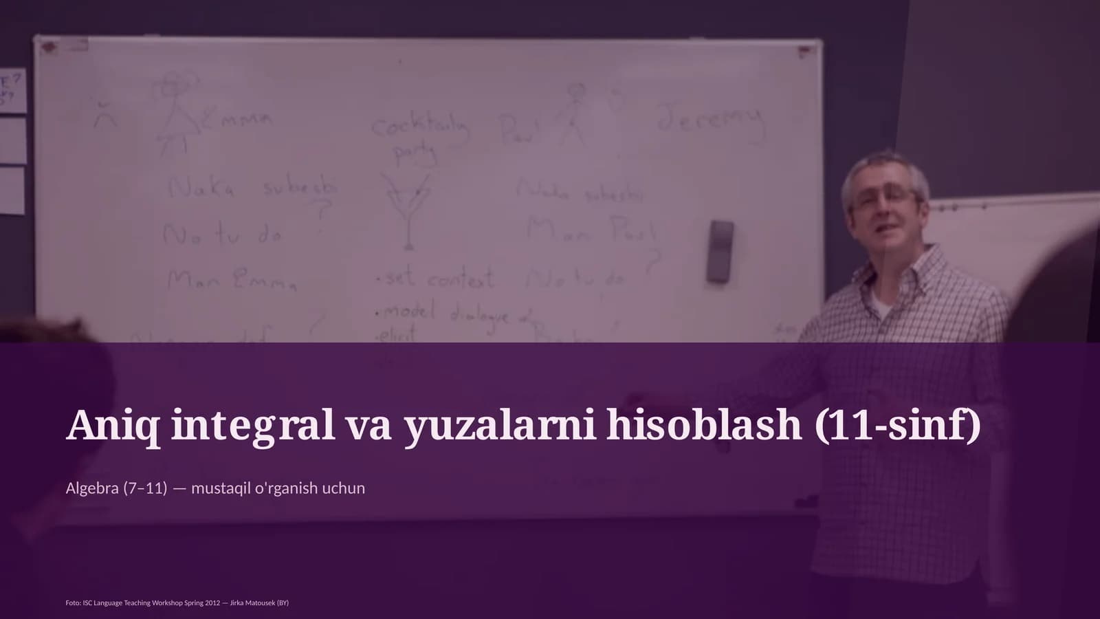 Aniq integral va yuzalarni hisoblash (11-sinf)