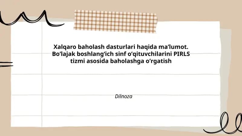 Xalqaro Baholash Dasturlari