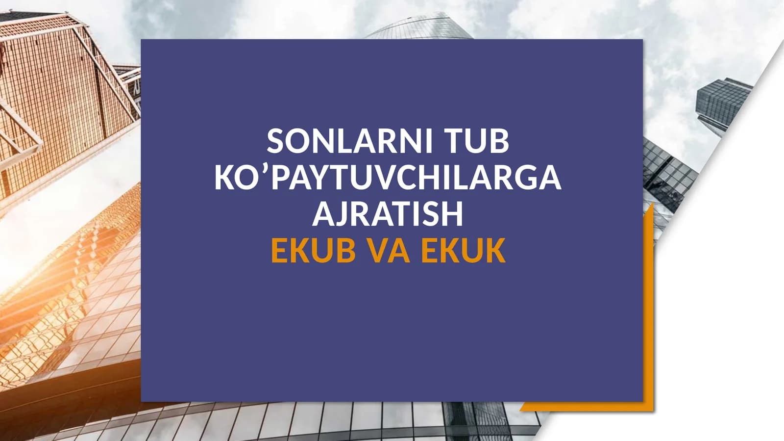 EKUB VA EKUK