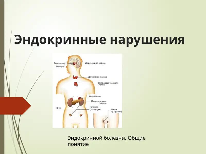 Эндокринные нарушения