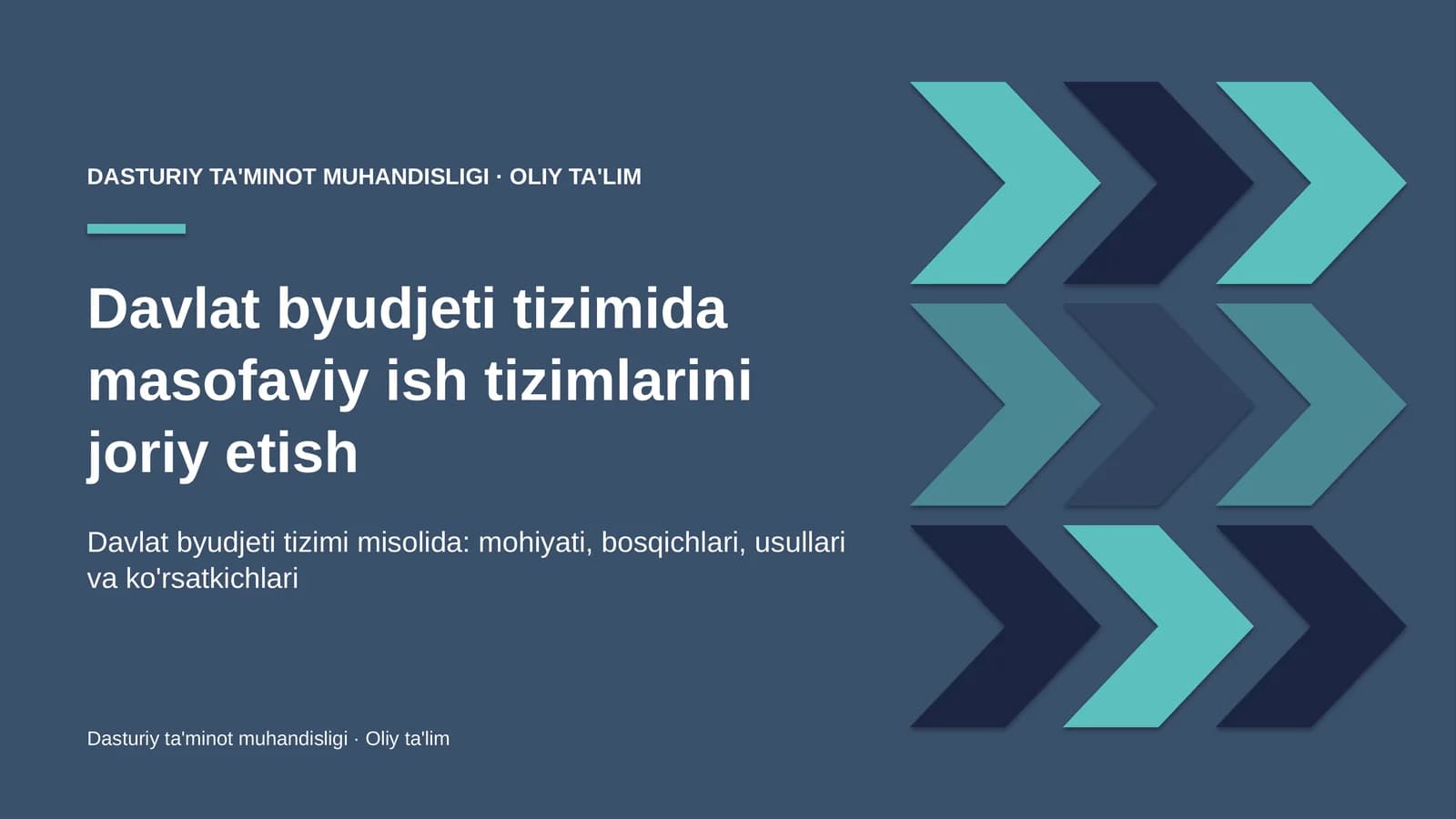 davlat byudjeti tizimida masofaviy ish tizimlarini joriy etish 2513