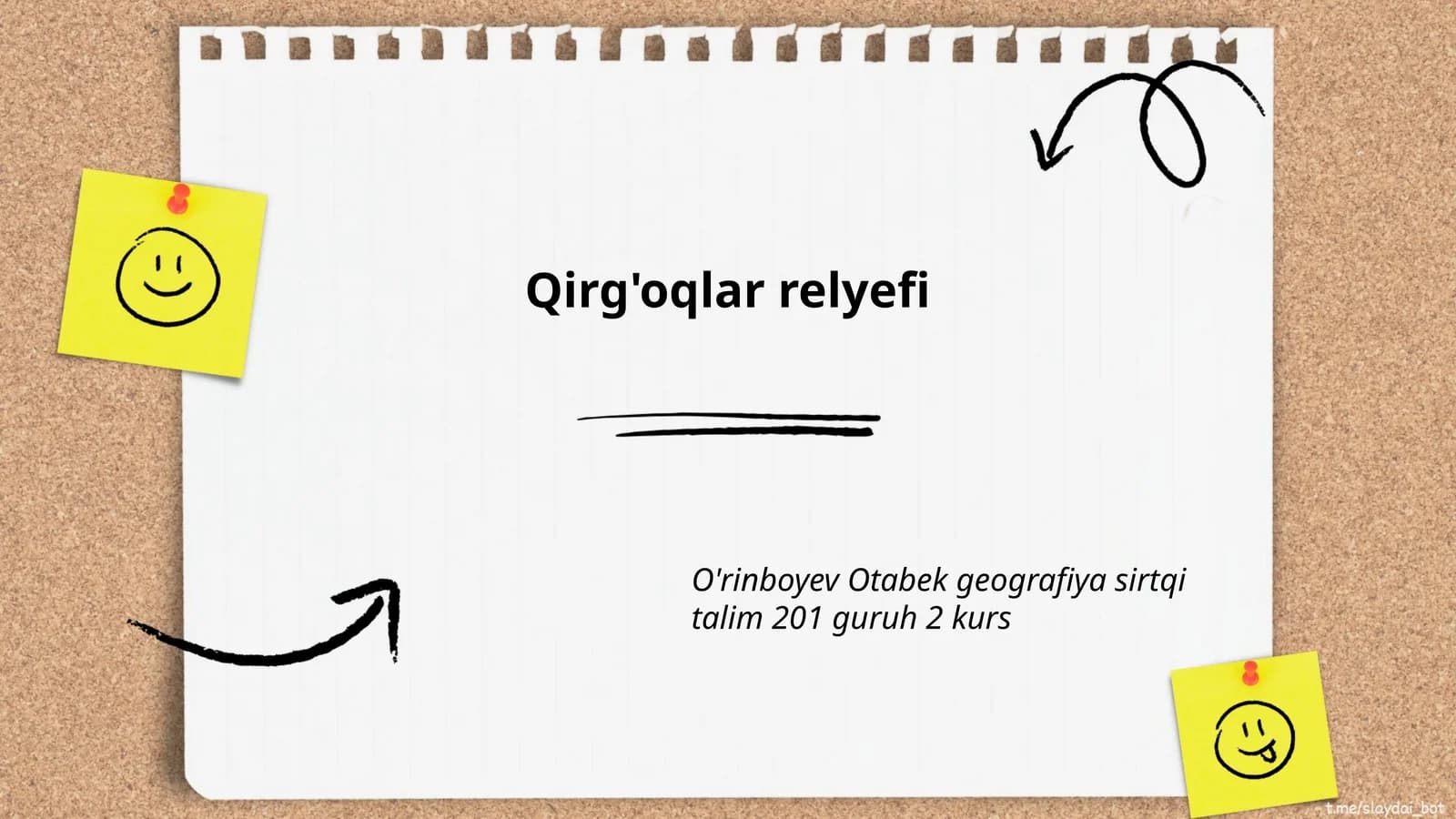 Qirg'oqlar relyefi