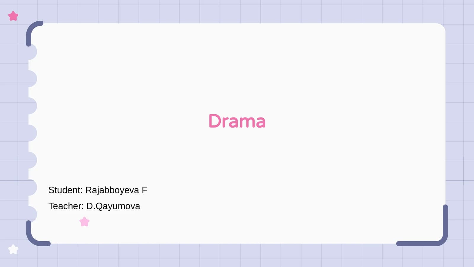 Drama