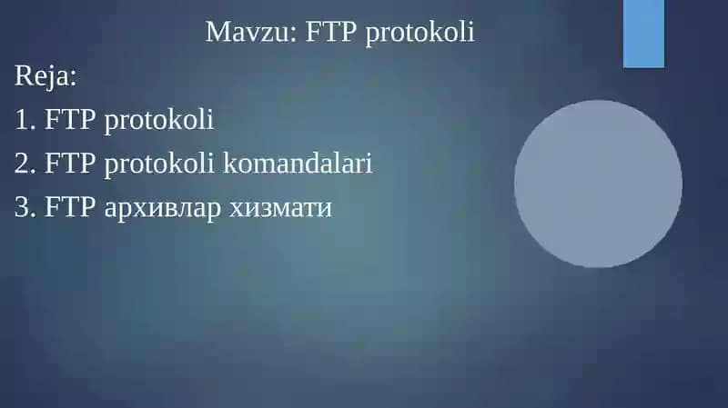FTP protokoli