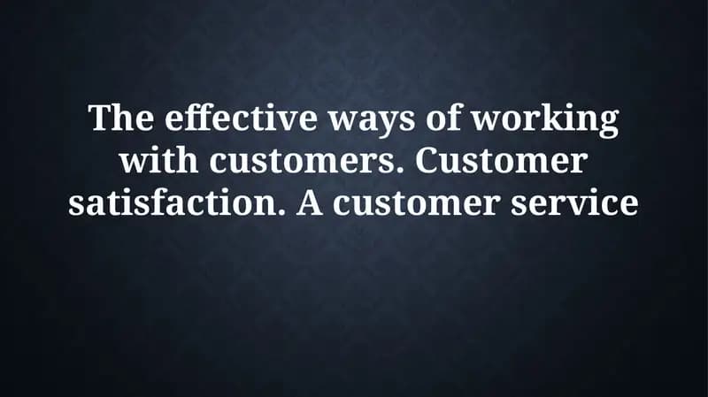 Delivering Exceptional Customer Service