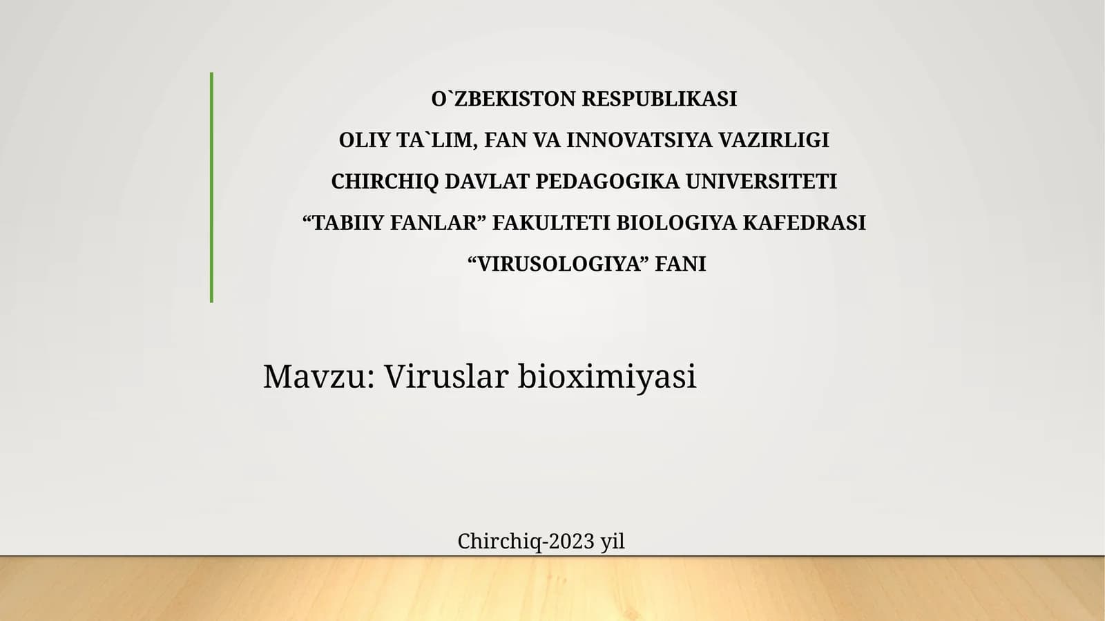 Viruslar bioximiyasi