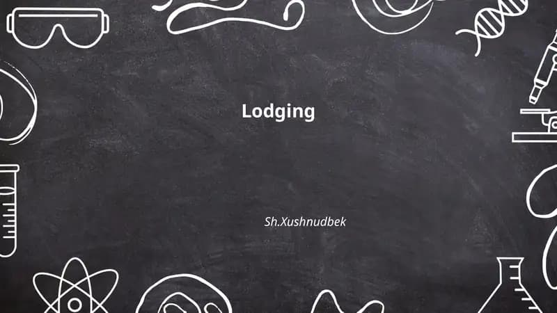 Lodging