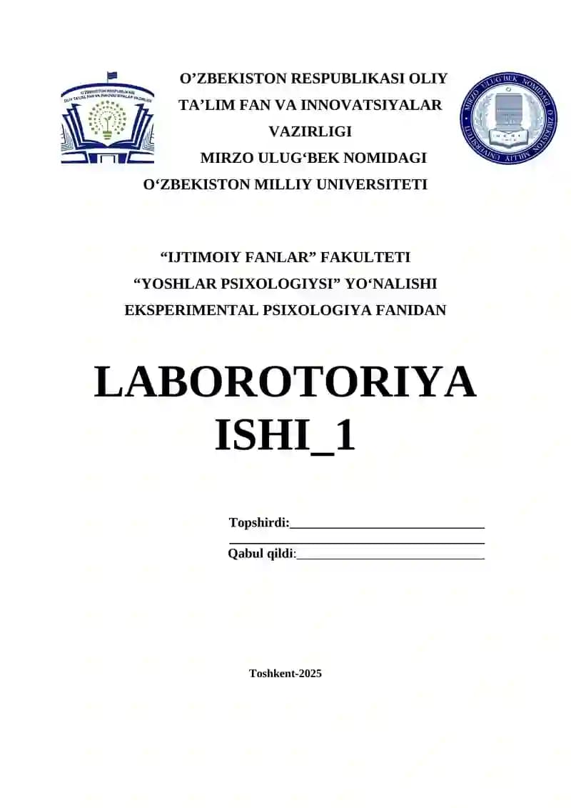 Psixologik o’lchov
