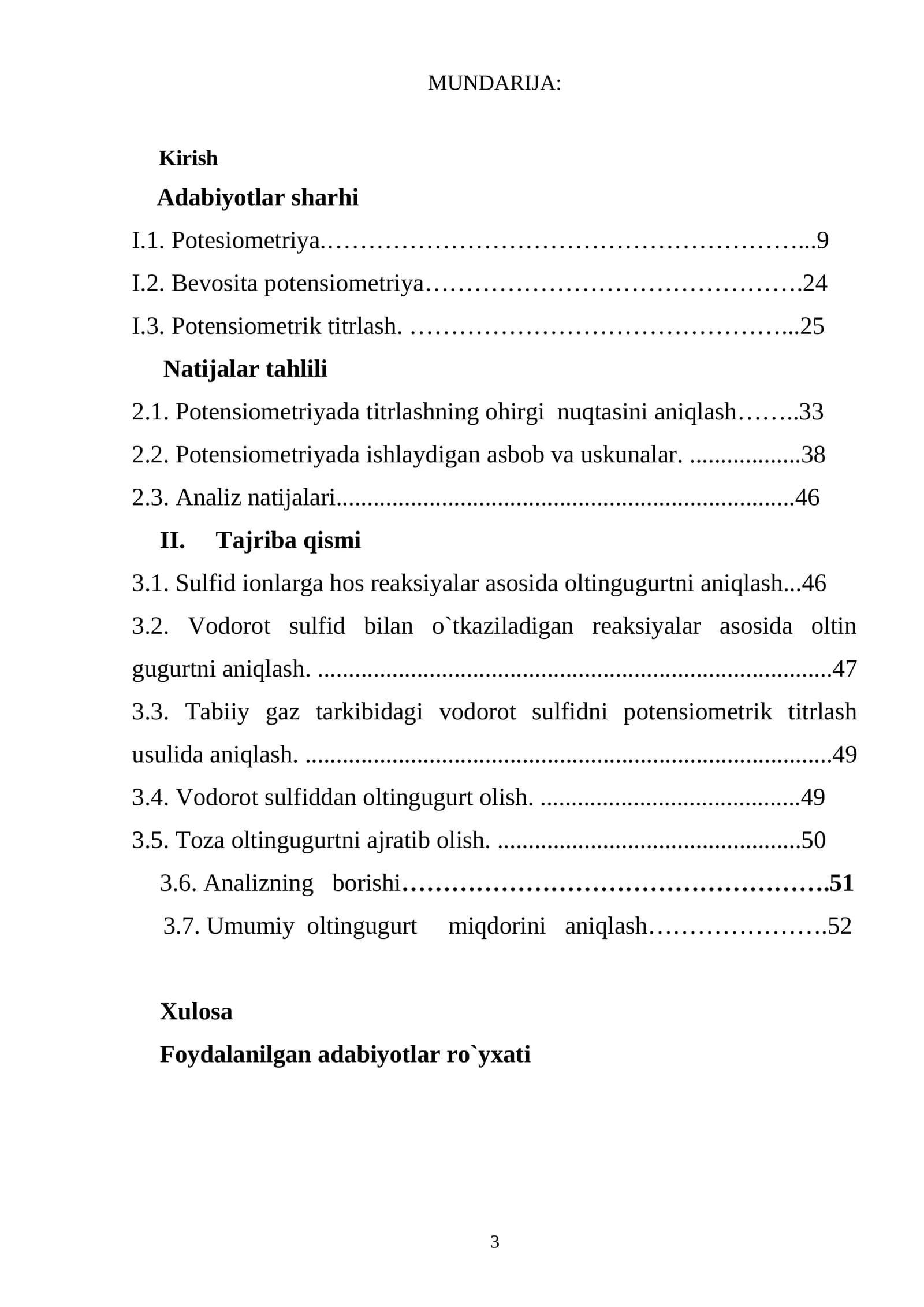 Potensiometriya