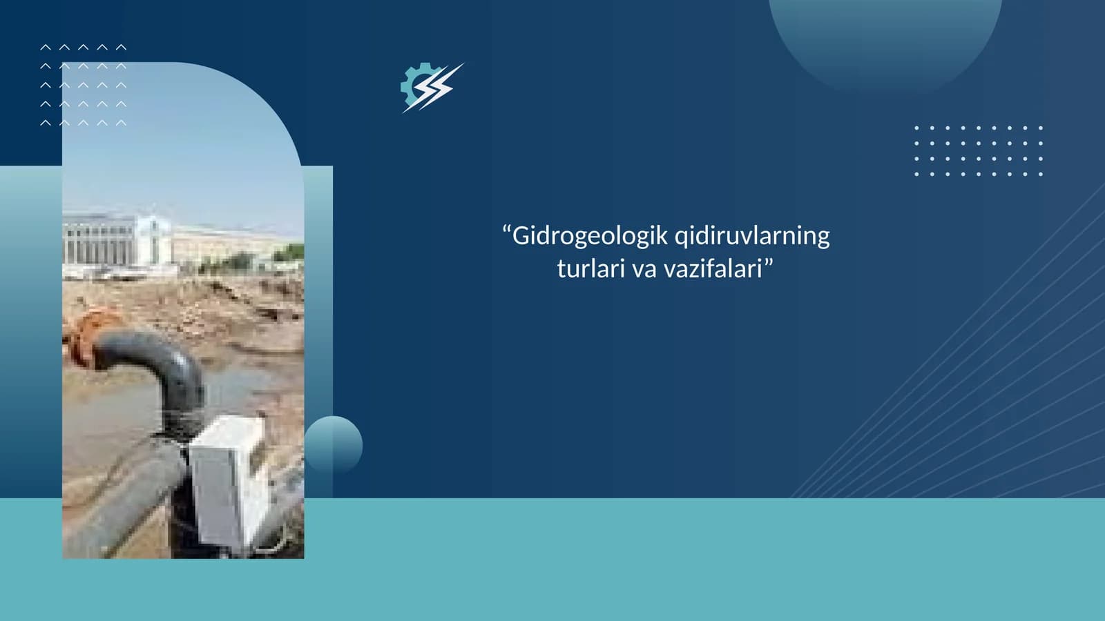 Gidrogeologik qidiruvlarning nazariy asoslari va turlari