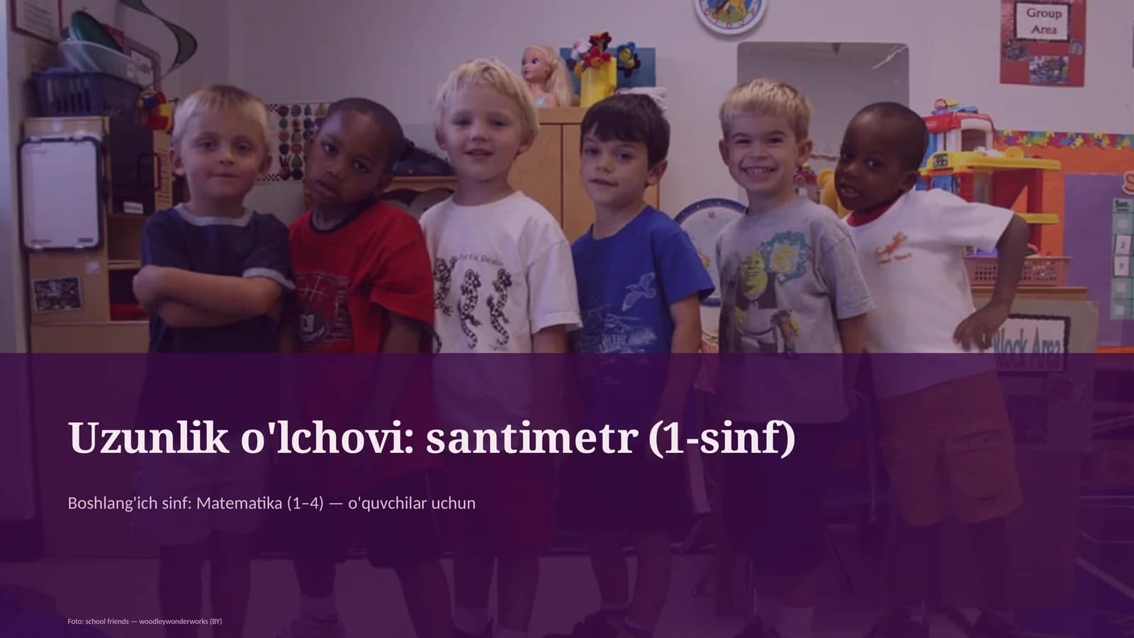 Uzunlik o'lchovi: Matematika (1–4) — o'quvchilar uchun