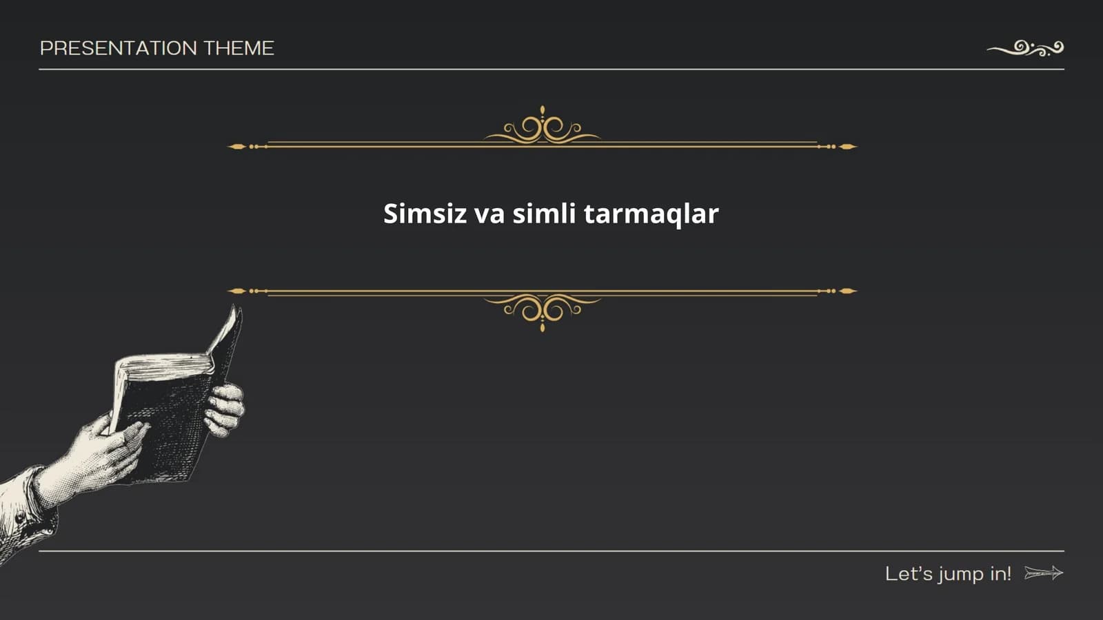 Simsiz va simli tarmaqlar