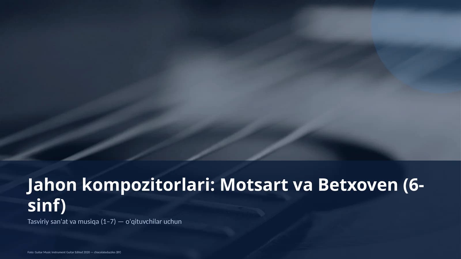 Motsart va Betxoven (6-sinf)