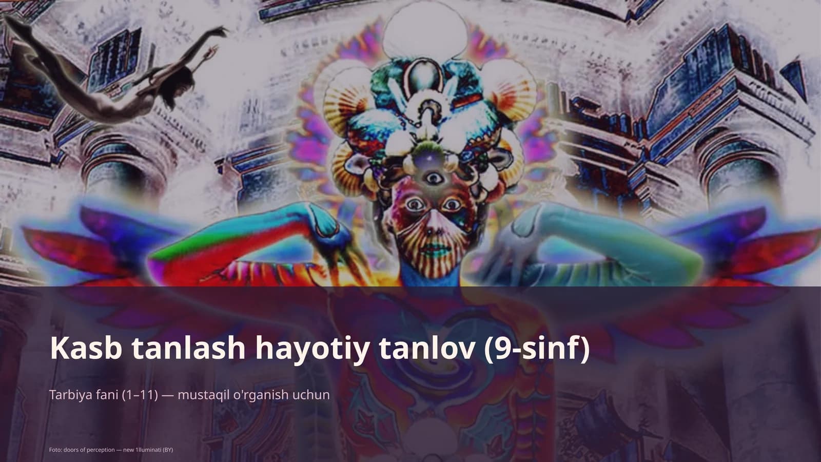 Kasb tanlash hayotiy tanlov (9-sinf)