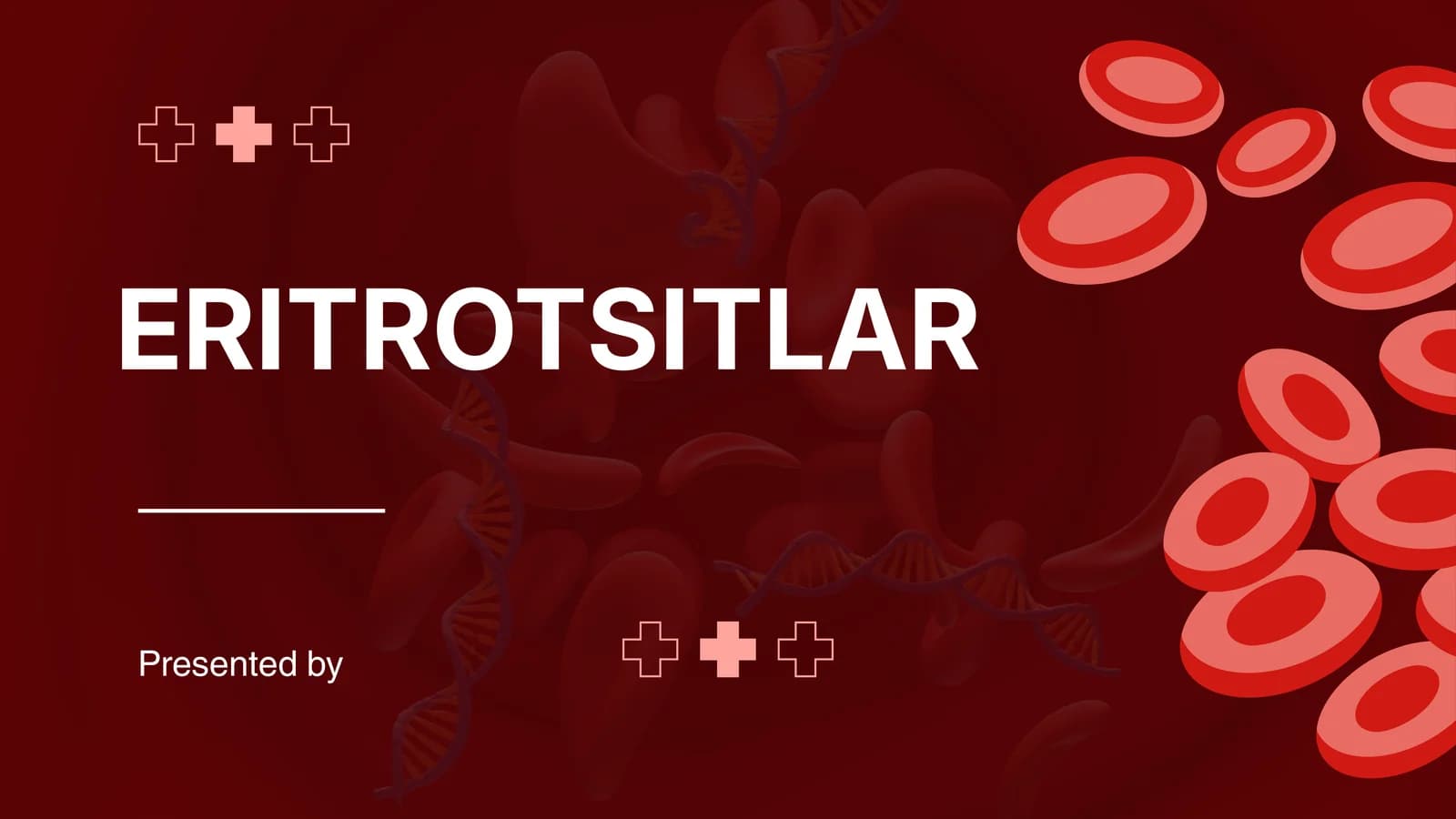 Prezentatsiya eritrotsitlar fiziologiyadanfiziologiya prezentatsiya