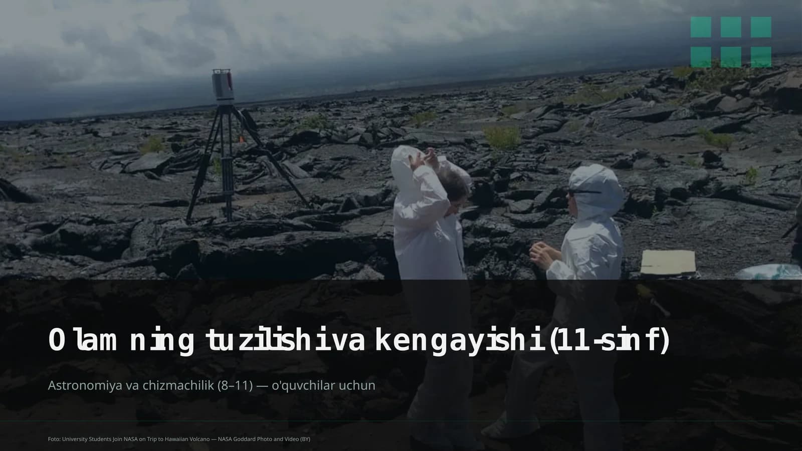 Olamning tuzilishi va kengayishi (11-sinf)