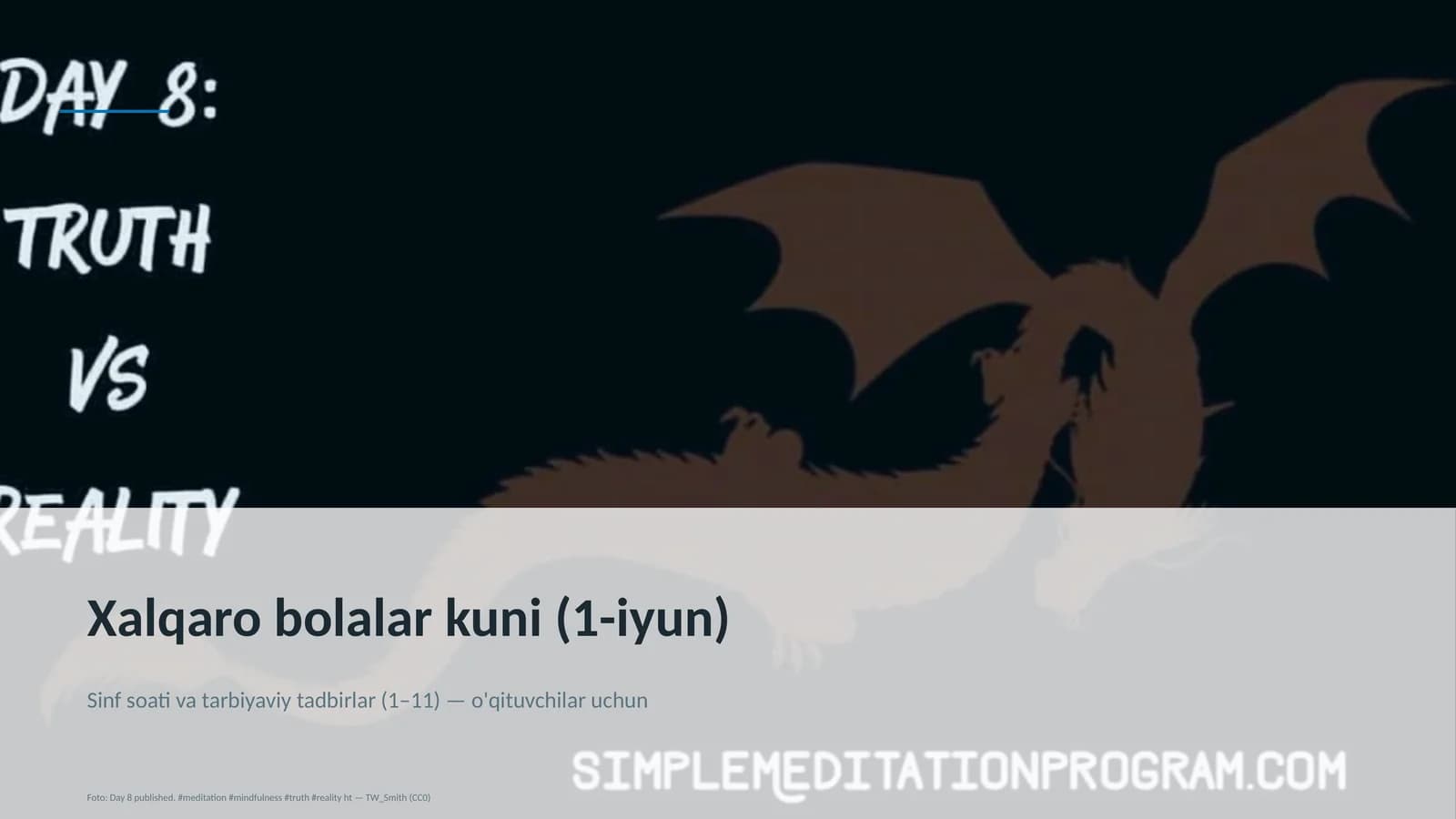 Sinf soati va tarbiyaviy tadbirlar