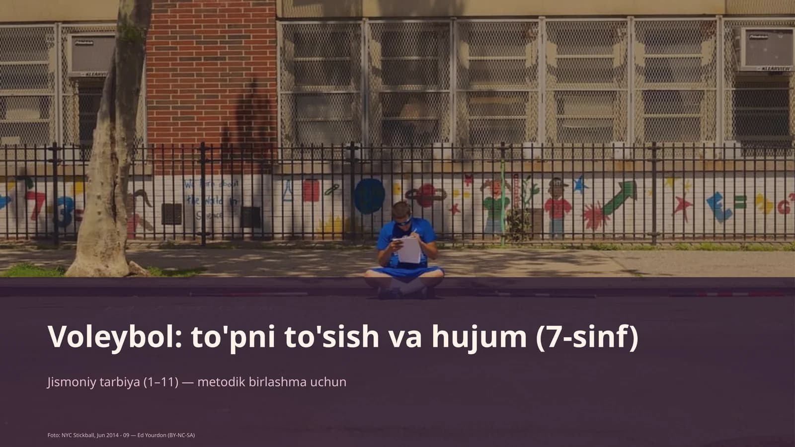 Jismoniy tarbiya (1–11) — metodik birlashma uchun