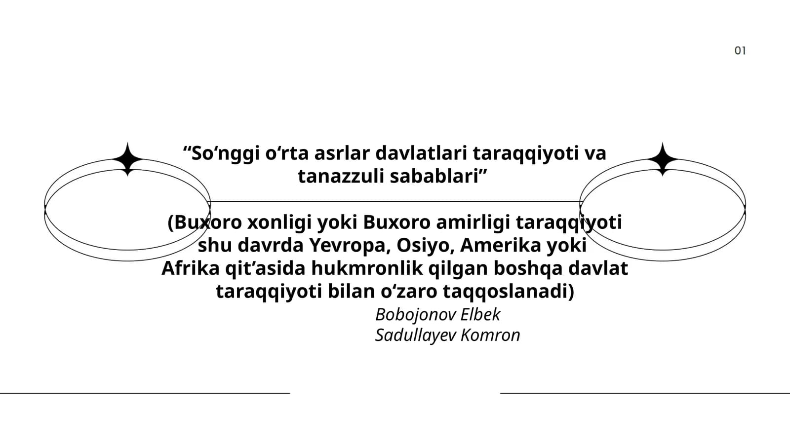 So‘nggi o‘rta asrlar davlatlari taraqqiyoti va tanazzuli sabablari