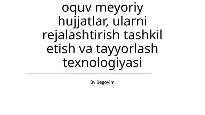 O'quv dizayni