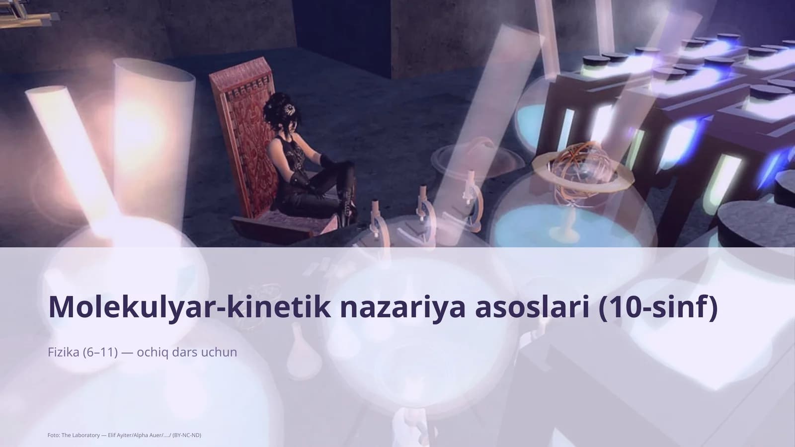 Molekulyar-kinetik nazariya asoslari (10-sinf)