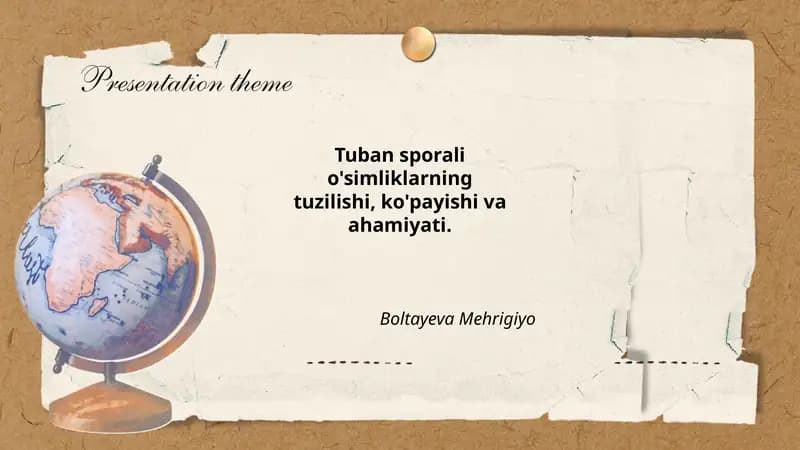 Tuban sporali